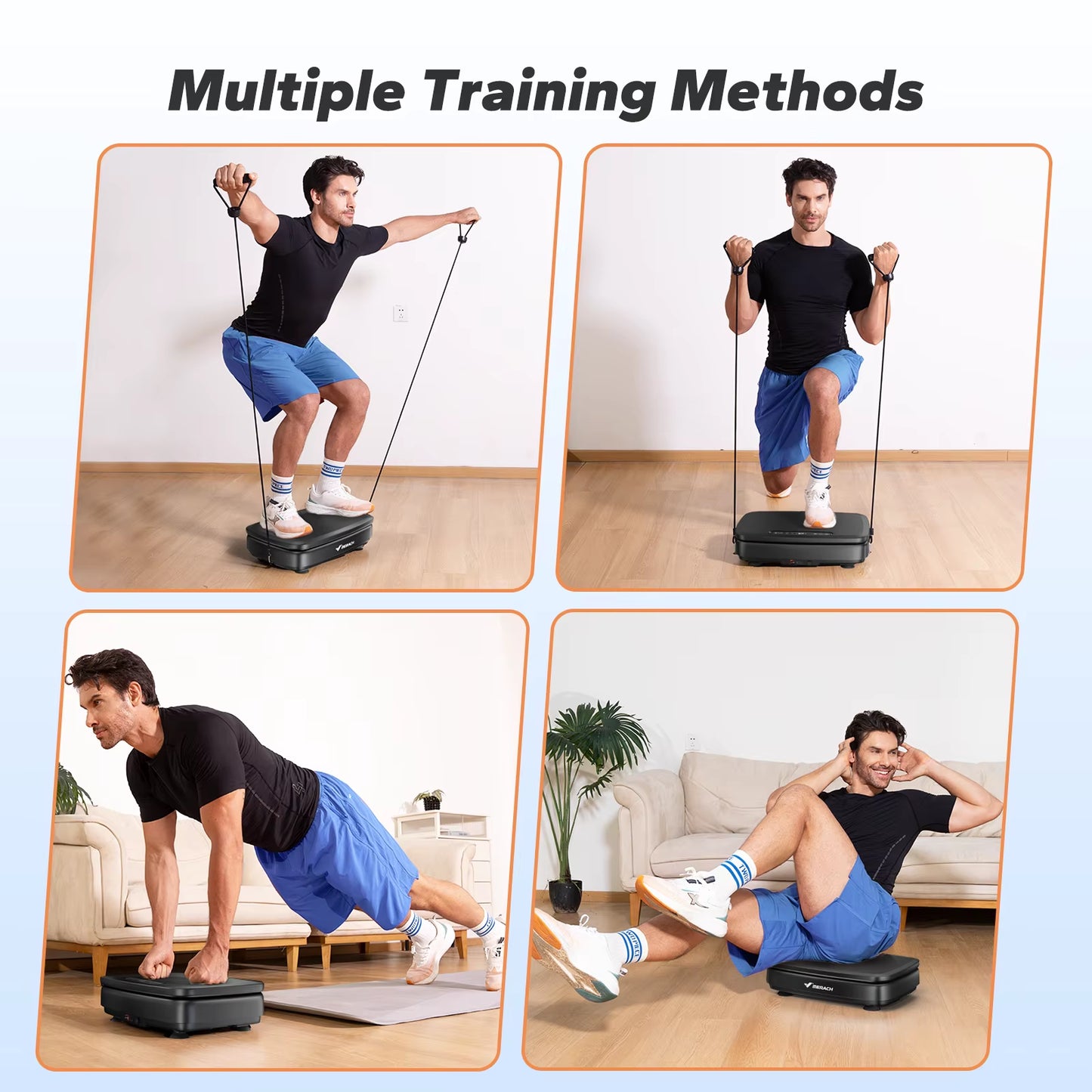 Vibration Plate Exercise Machine for Lymphatic Drainage, Pain Relief, Improved Sleep, Fat Burning, and Weight Loss
