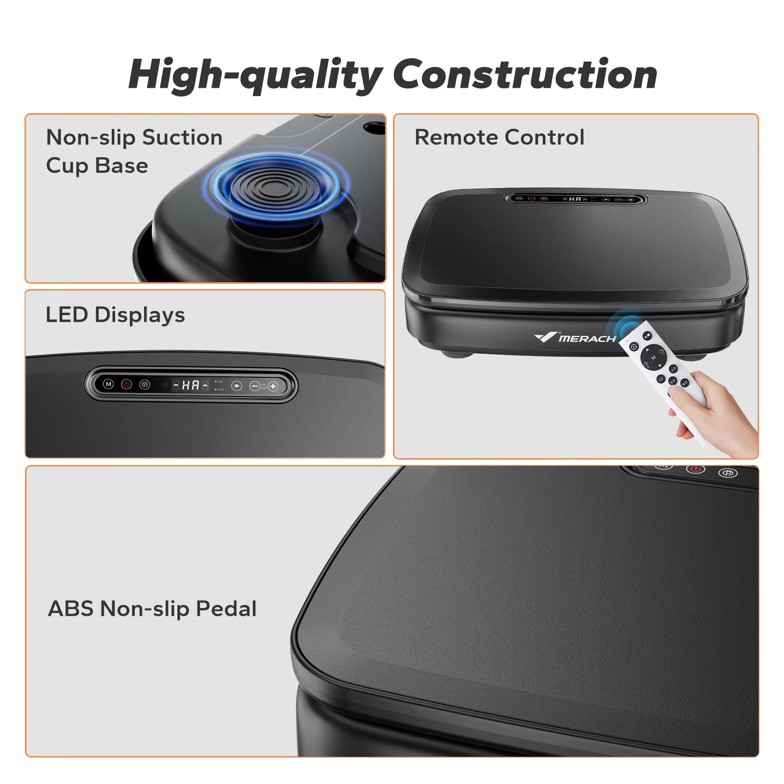 Vibration Plate Exercise Machine for Lymphatic Drainage, Pain Relief, Improved Sleep, Fat Burning, and Weight Loss